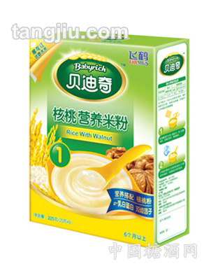 核桃营养米粉贝迪奇米粉1段盒装