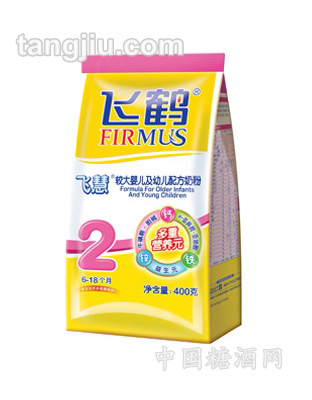 飞慧2段袋装较大配方奶粉400g