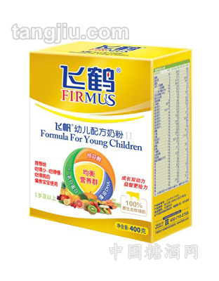 飞帆新（均衡营养群）幼儿配方奶粉400g