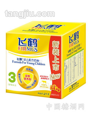 特惠装飞帆3段幼儿配方奶粉1200g