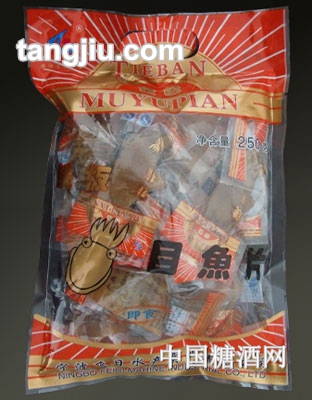 铁板目鱼片250g