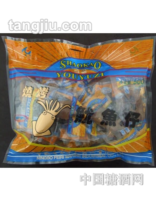 烧烤鱿鱼仔500g