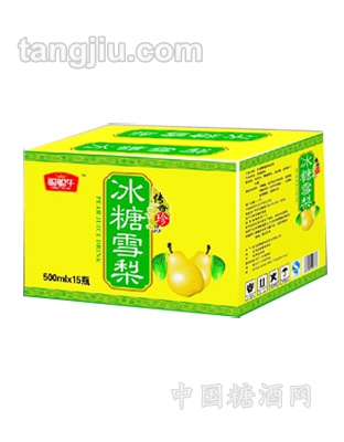 聪聪牛冰糖雪梨500ml