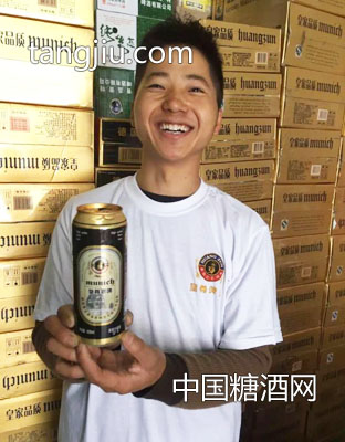 西安客户为啤酒代言1