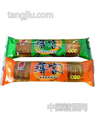丰乐佳-薄客-韧性饼干-70g