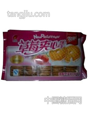 丰乐佳草莓夹心饼干