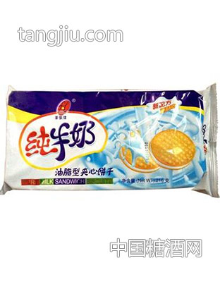 丰乐佳-纯牛奶-夹心饼干216g