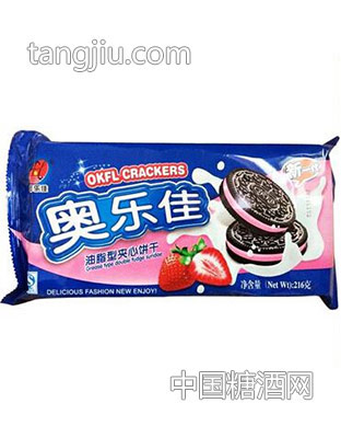 丰乐佳-奥乐佳-夹心饼干216g