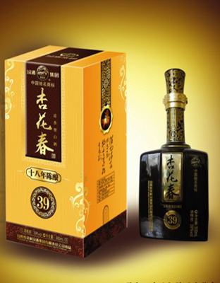 十八年陈酿杏花春39度