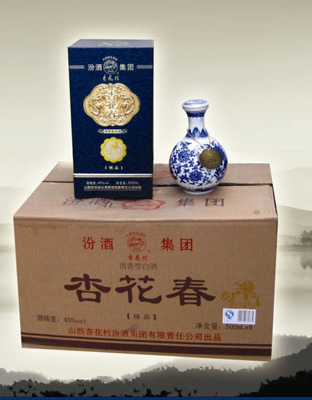 珍藏版大龙瓶清香45度500ML