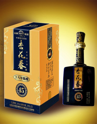 十八年陈酿杏花春45度
