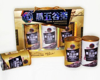 黑谷源黑五谷粥礼盒-洛阳特产-营养品