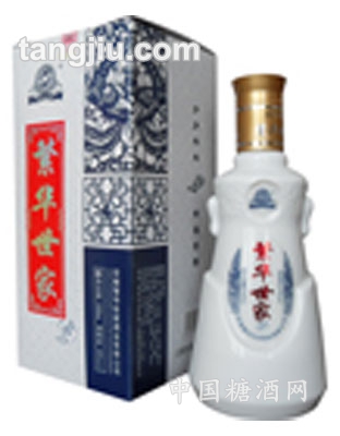 青花瓶繁华世家