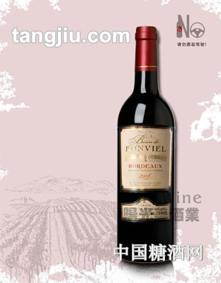爵瑰莎酒庄男爵富特红葡萄酒