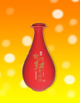 玉山台湾红高粱（红瓷瓶）