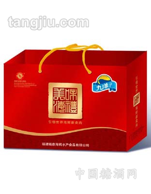 九洋品鲜汇手提袋