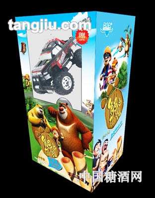 牛人牛熊出没1+1奶油味蛋卷
