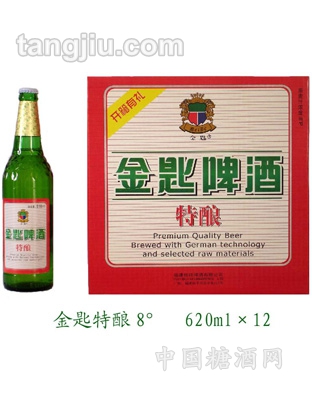 金匙啤酒特酿8度620ml