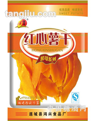 红心薯干片300g