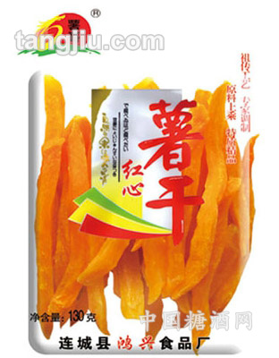 红心薯干条130g