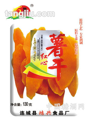 红心薯干片130g