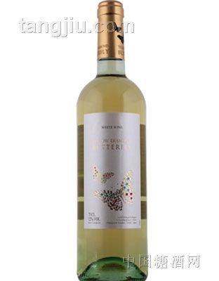 黄钻蝴蝶干白葡萄酒