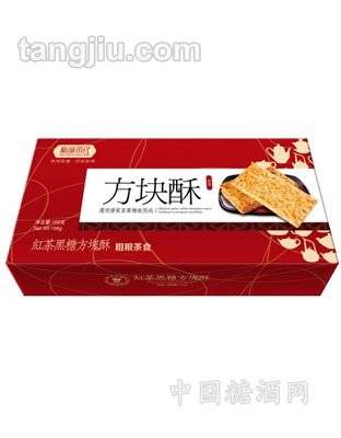 红茶黑糖方块酥168g