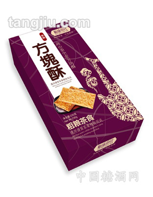 高山茶全麦方块酥230g