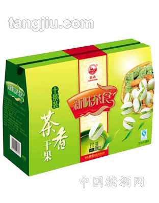 668g十景装茶香干果大礼盒