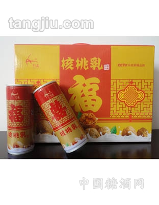 竹友核桃乳黄色装