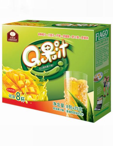 Q果汁芒果味盒装