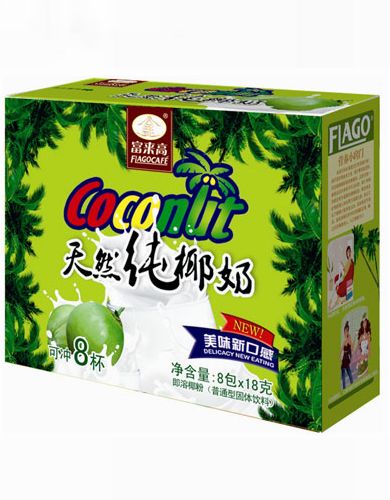 天然纯椰奶盒装