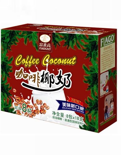 咖啡椰奶盒装
