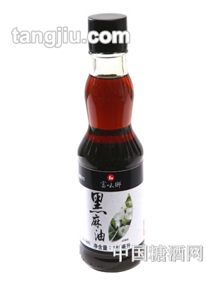 富味乡黑麻油185ml