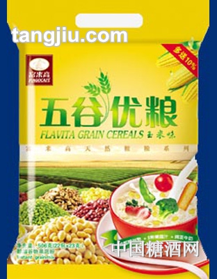 五谷优粮-大包装玉米味506g