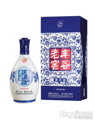 丰谷老窖（青花瓶）