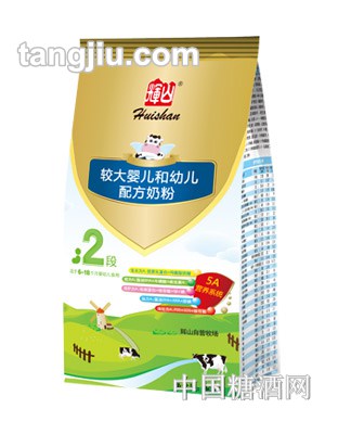 辉山较大和幼儿配方奶粉2段400g