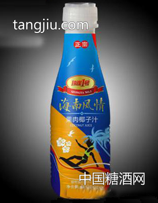 琼崖一号海南风情果肉椰子汁500ML