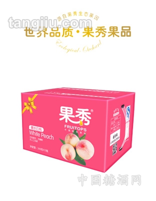 248g纸箱礼品装玻璃瓶白桃