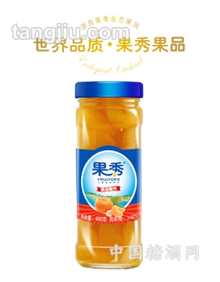 460g玻璃瓶糖水蜜桔