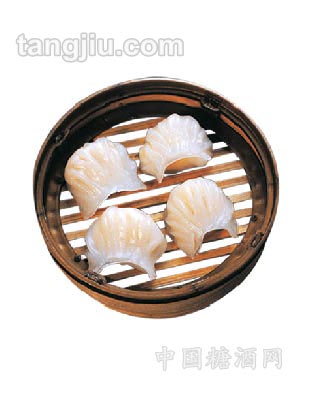 素虾饺点心