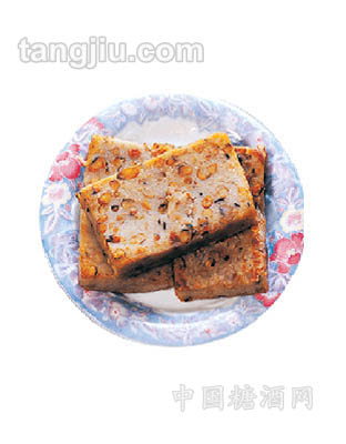 腊味眉豆糕点