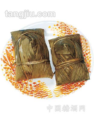 素食八宝粽点心