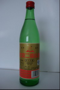 46度北京奥喜二锅头500ml绿瓶