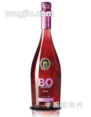 波希美桃红起泡酒