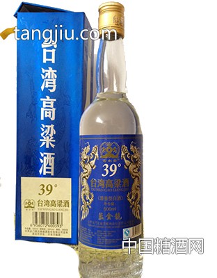 台湾高粱酒39%蓝金龙