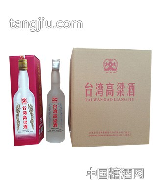 台湾高粱酒58%烤花双银龙