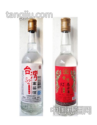 台湾高粱酒52度T陈酿清香浓香