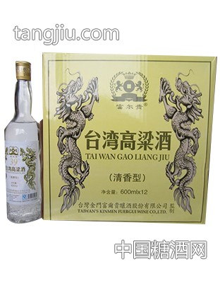 台湾高粱酒39%简装一号.