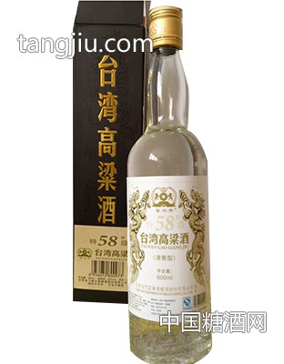 台湾高粱酒58%金龙